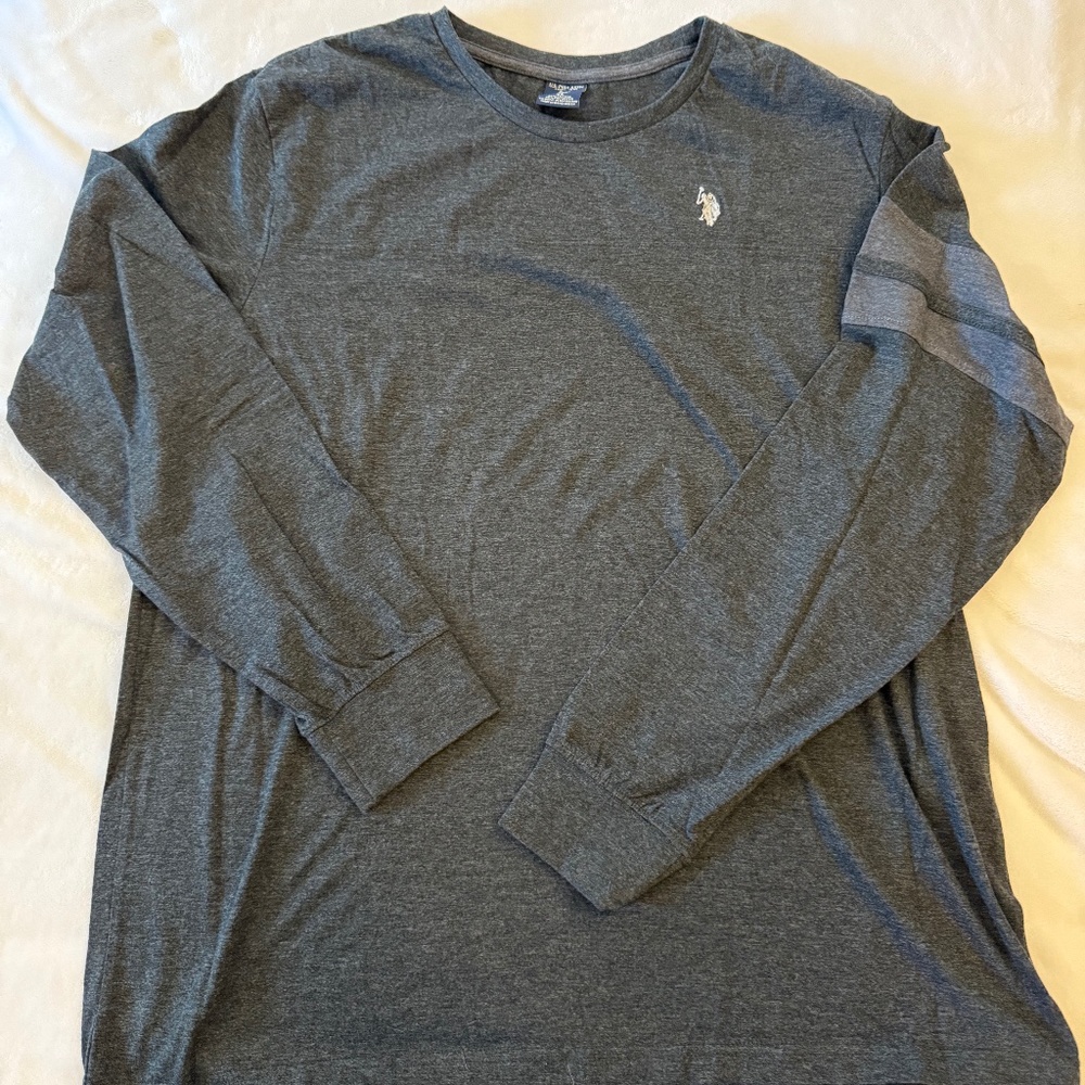US Polo Pullover Long sleeve Tee